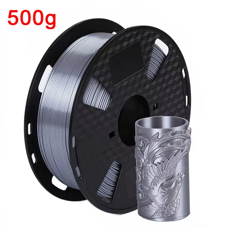 Silk PLA 3D Filament 1Kg 1.75Mm Spool Wire 3D Printer Material 3D Print Filament PLA Copper 3D Printing Filament Rose Gold