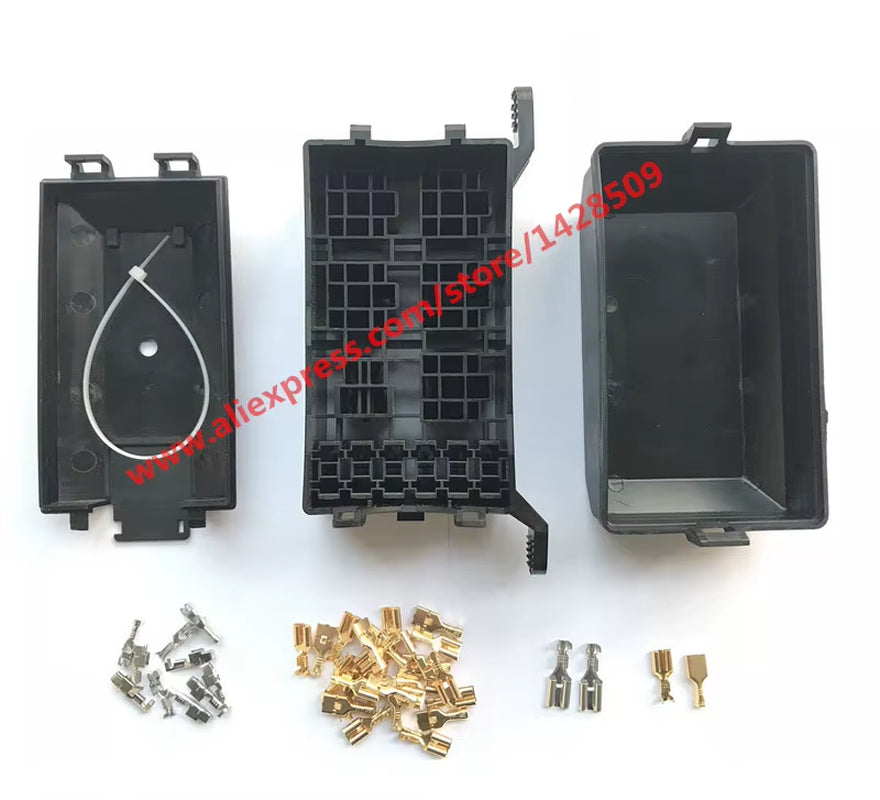 Automotive Relay Box Relay Socket Fuse Holder 6 Relay the Nacelle Insurance Car Automotive Insurance Car Insurance