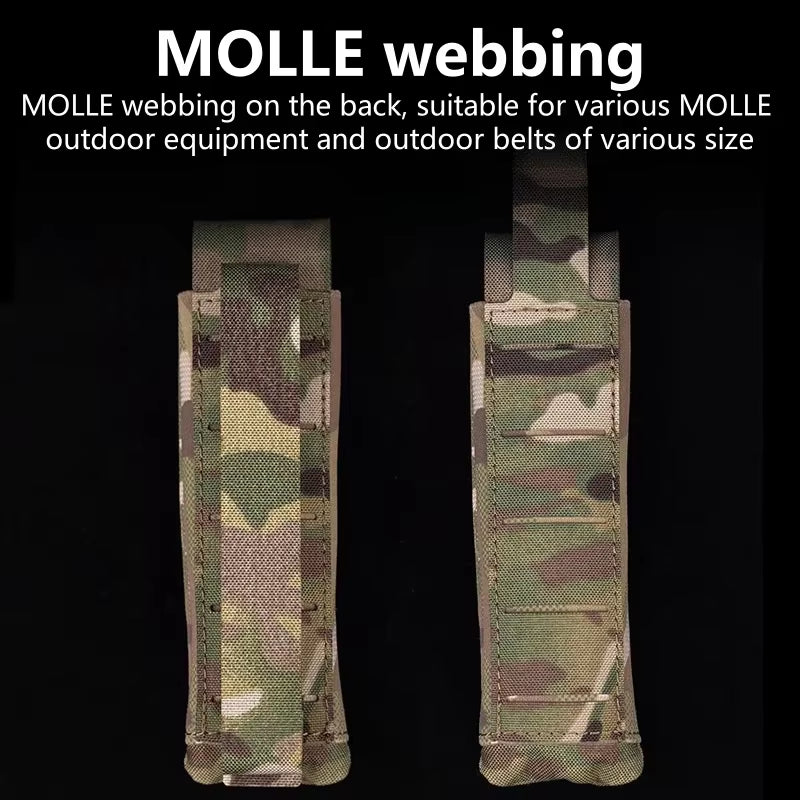 Outdoor Knight Toolkit Camping Hiking Molle System Miscellaneous Storage Vertical Bag