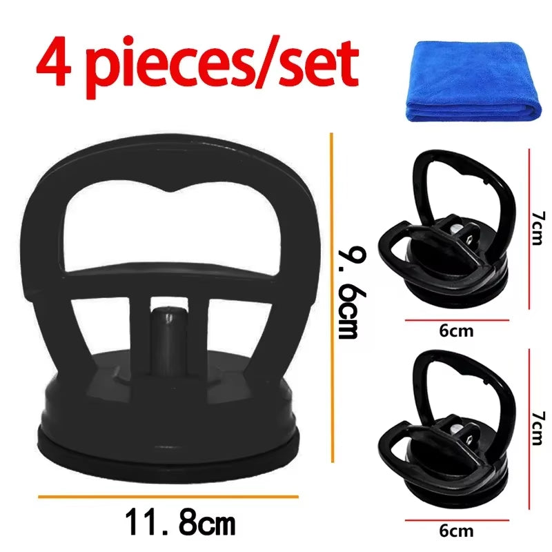 2Pcs Car Puller Heavy Duty Suction Cup Panel Tool Sucker Repair Bodywork Dent Remover Auto Dent Repair Tools Fix Mend Pull Glass