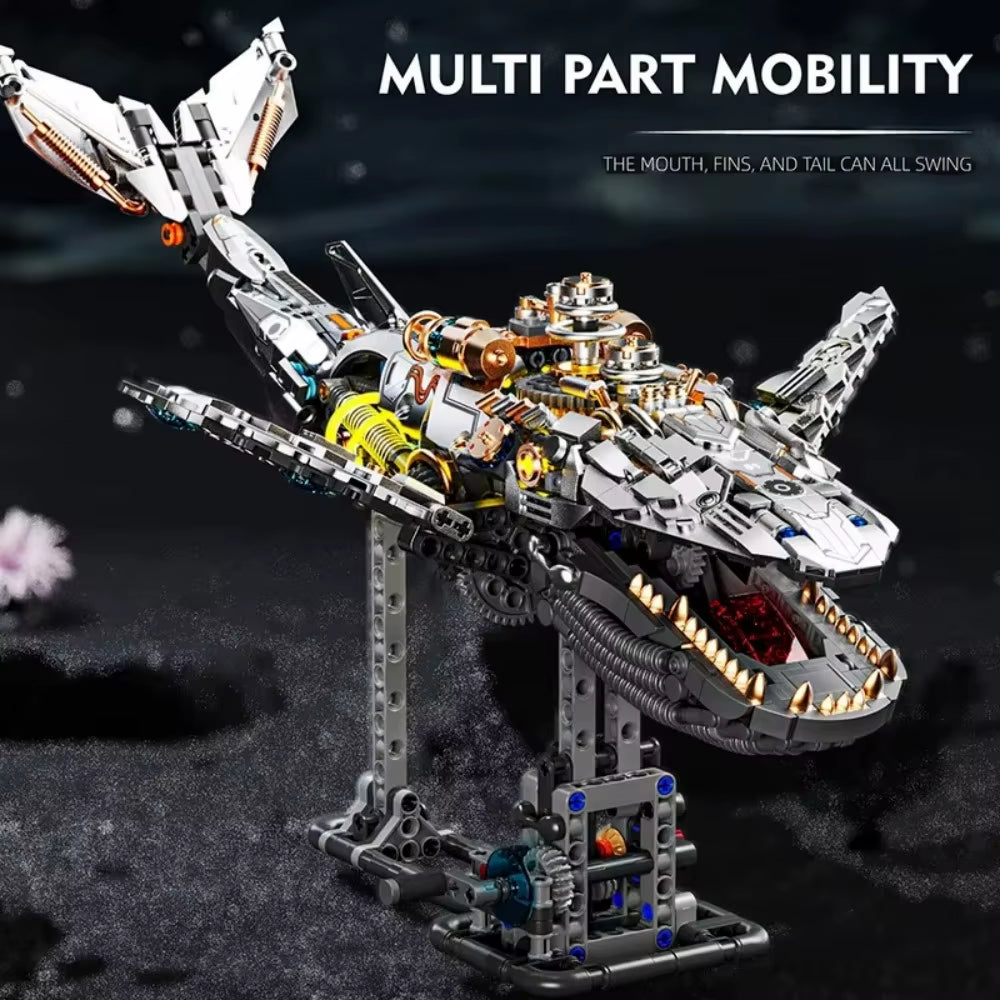 Machinery Marine Life and Insect World Building Block Model MOC Children Assemble Toys for Boys and Adults Birthday Gifts