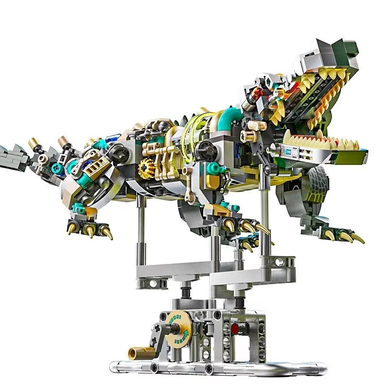 Machinery Marine Life and Insect World Building Block Model MOC Children Assemble Toys for Boys and Adults Birthday Gifts