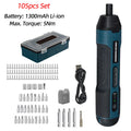 Mini Electric Screwdriver Set USB Rechargeable 1300Mah Adjustment Power Dril Multi-Function Disassembly Torque Repair Tools Kit