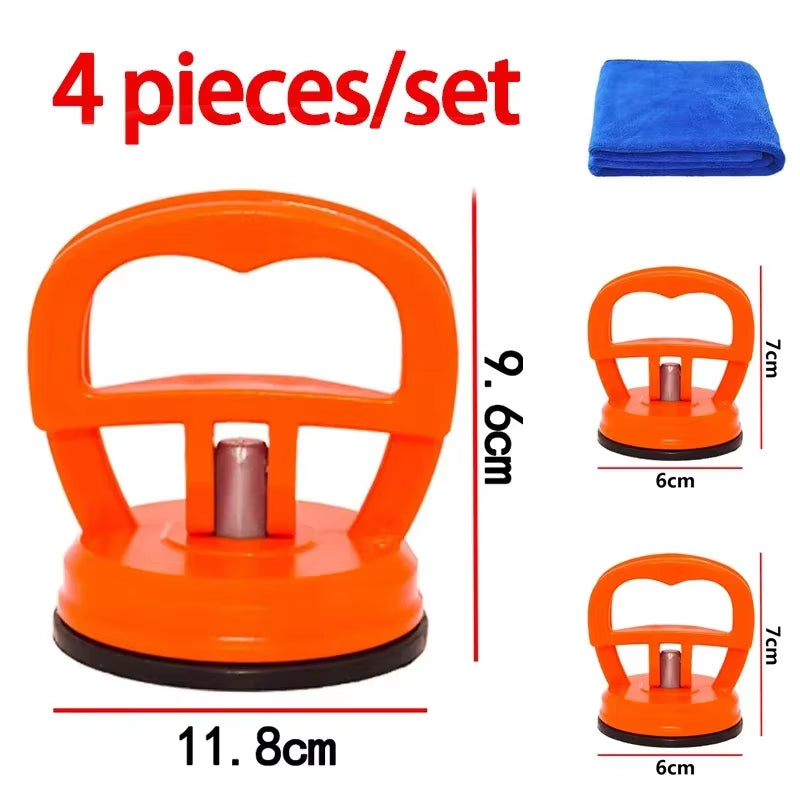 2Pcs Car Puller Heavy Duty Suction Cup Panel Tool Sucker Repair Bodywork Dent Remover Auto Dent Repair Tools Fix Mend Pull Glass