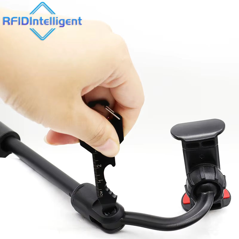 Portable Multi-Function Bottle Opener Keychain Hexagon Socket Screwdriver Stainless Steel EDC Tools Self Defense Supplies