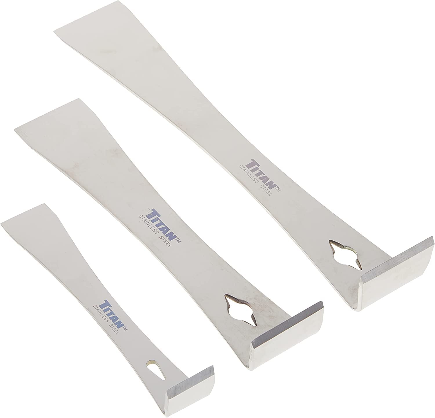 17007 3-Piece Stainless Steel Pry Bar Scraper Set
