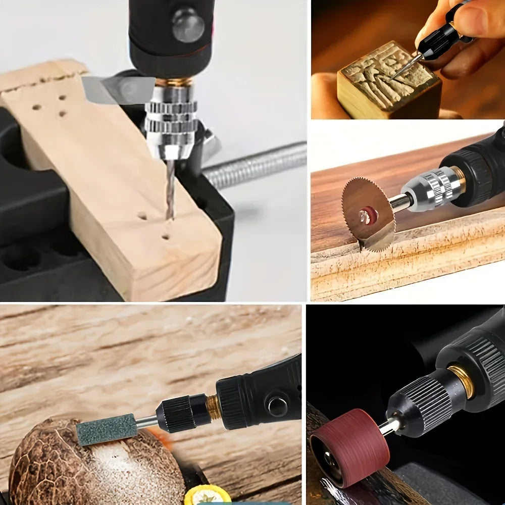 USB Cordless Rotary Tool Kit Woodworking Engraving Pen DIY for Jewelry Metal Glass Mini Wireless Drill