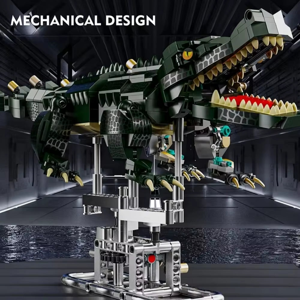 Machinery Marine Life and Insect World Building Block Model MOC Children Assemble Toys for Boys and Adults Birthday Gifts