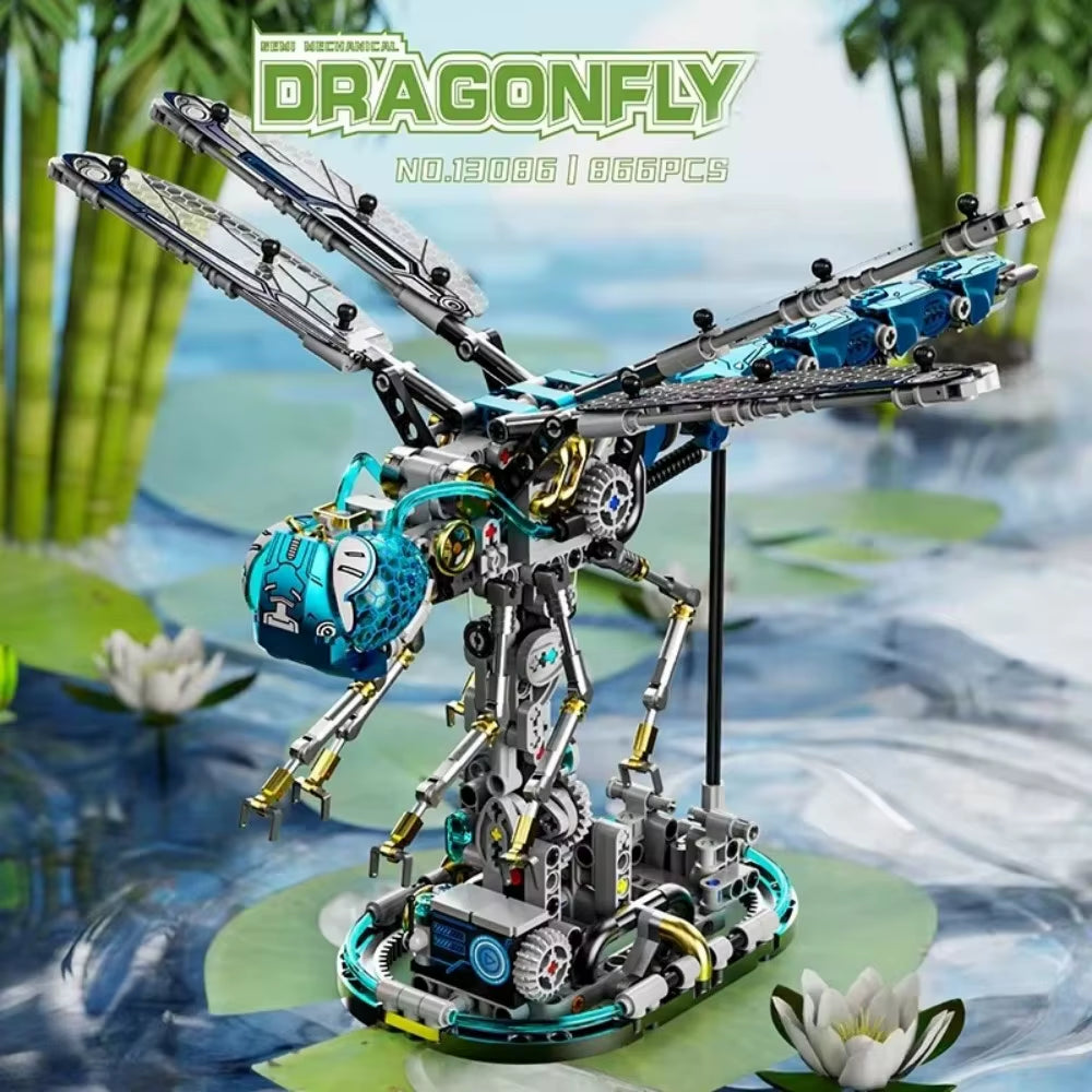 Machinery Marine Life and Insect World Building Block Model MOC Children Assemble Toys for Boys and Adults Birthday Gifts