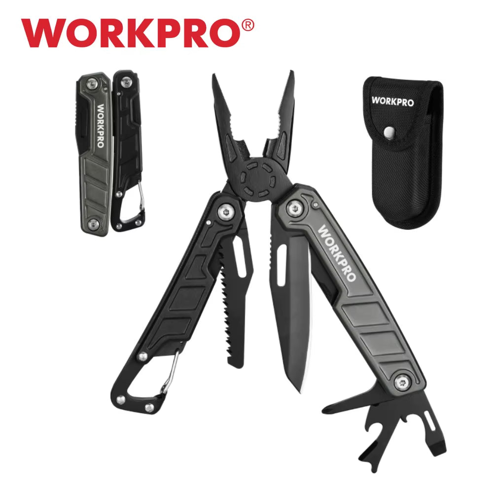 FLISSA 16 in 1 Camping Multitool Multi Plier Folding Plier Wire Stripper Outdoor Pocket Mini Portable New Arrival