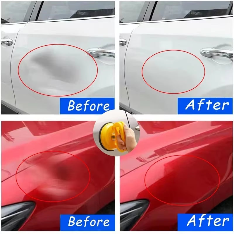 2Pcs Car Puller Heavy Duty Suction Cup Panel Tool Sucker Repair Bodywork Dent Remover Auto Dent Repair Tools Fix Mend Pull Glass