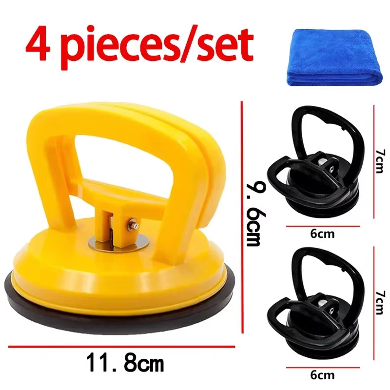 2Pcs Car Puller Heavy Duty Suction Cup Panel Tool Sucker Repair Bodywork Dent Remover Auto Dent Repair Tools Fix Mend Pull Glass