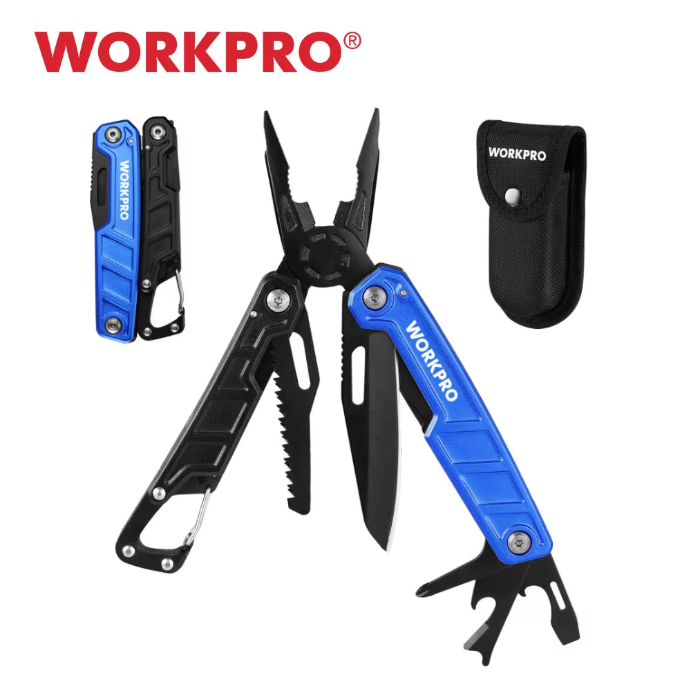 FLISSA 16 in 1 Camping Multitool Multi Plier Folding Plier Wire Stripper Outdoor Pocket Mini Portable New Arrival