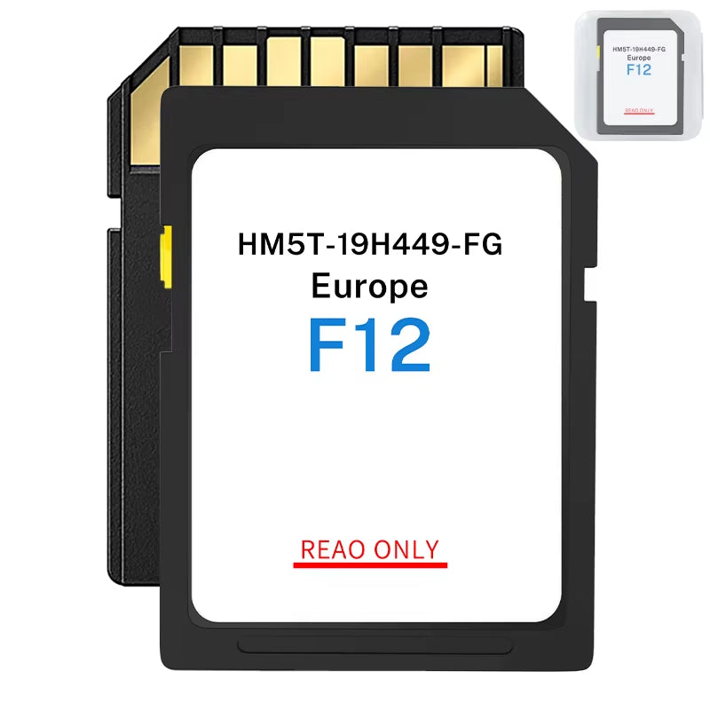 2024/2025 GPS SD CARD for FORD SYNC2 F12- EUROPA+UK CON AUTOVELOX UPDATE LATEST VERSION