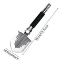 Survival Shovel Multitool Folding Survival Shovel and Camping Axe with Compass Heavy Duty Multitool Survival Gear for Outdoor