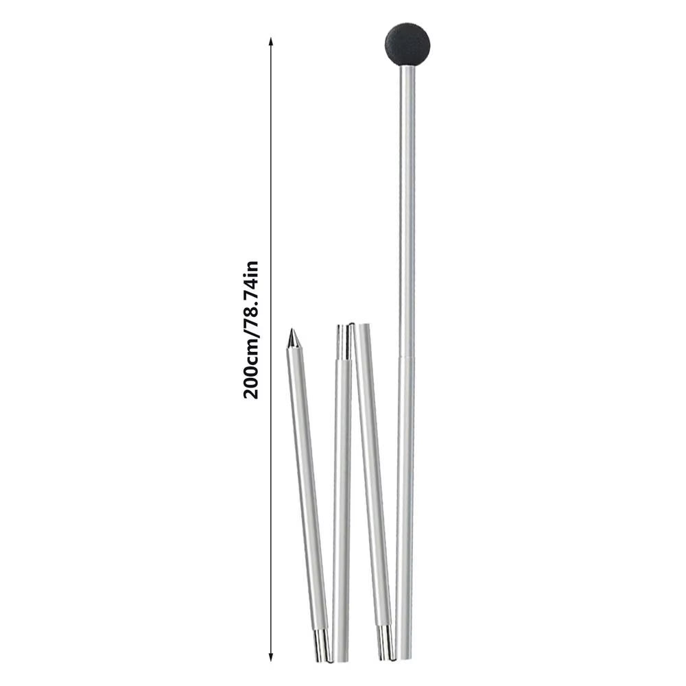 Lycra Aluminum Canopy Pole Replacement Canopy Adjustable Aluminum Rods Portable Lightweight Camping Poles for Camping Supplies