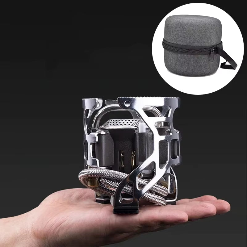 Bulin Stainless Steel Outdoor Foldable High Altitude Burnner Furnace Split Type Gas Stove for Camping Survival Hiking Picnic T4A