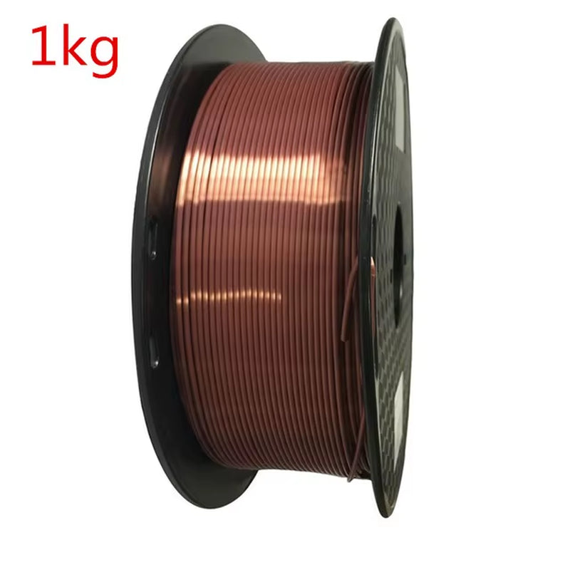 Silk PLA 3D Filament 1Kg 1.75Mm Spool Wire 3D Printer Material 3D Print Filament PLA Copper 3D Printing Filament Rose Gold