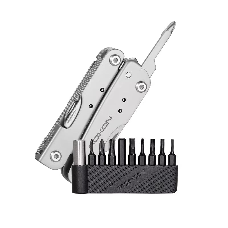 M2 14 in 1 Mini Multitool Small Lightweight with Folding Scissors Mini Storm