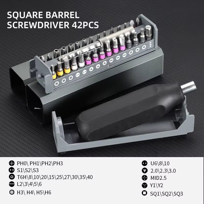 Screwdriver Set Precision Magnetic Screw Driver Bits 8 32 43 46 in 1 Mini Repair Tool for Home Appliances Phone Watches