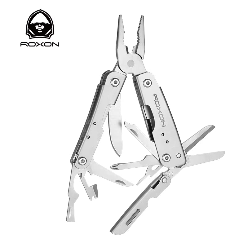 M2 14 in 1 Mini Multitool Small Lightweight with Folding Scissors Mini Storm