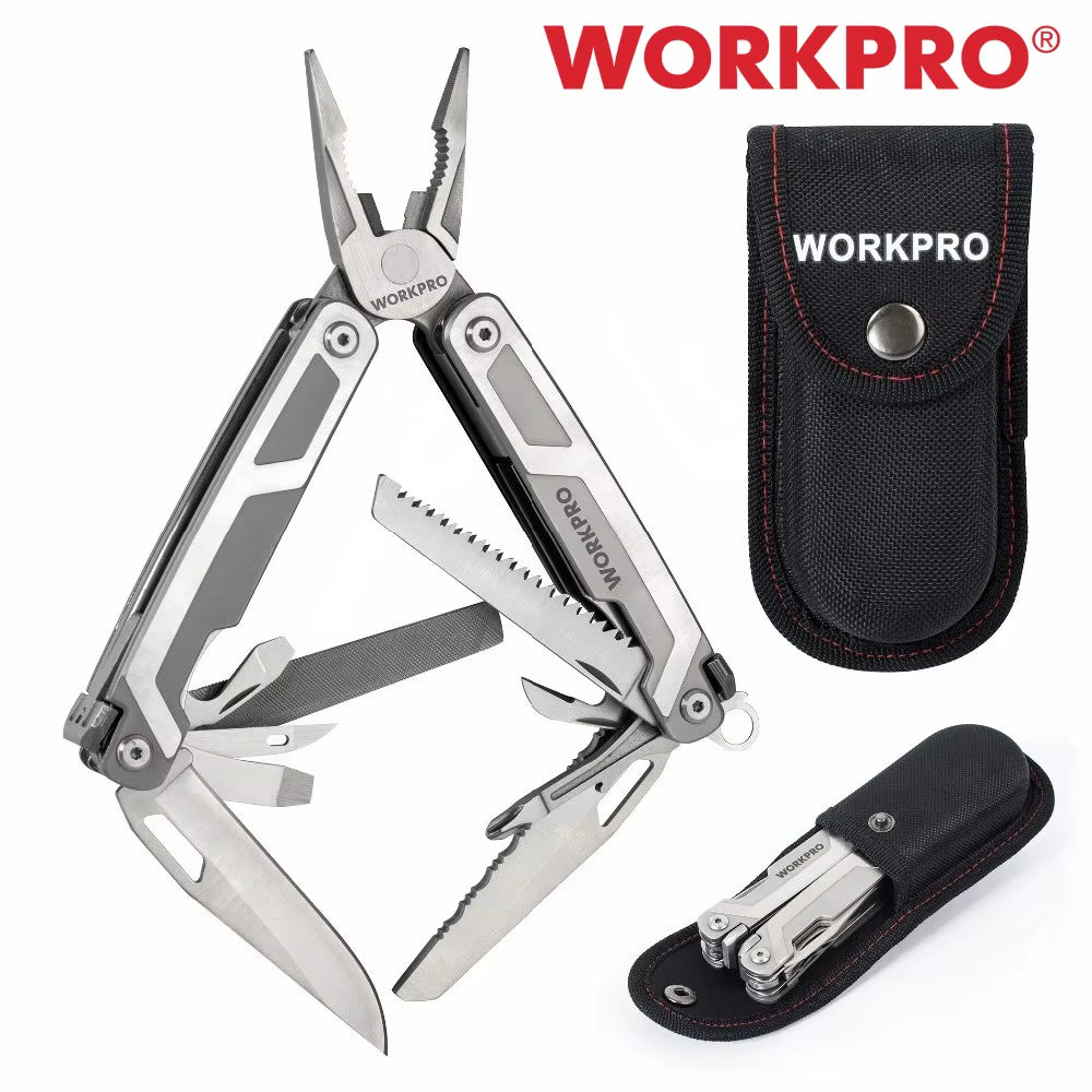 MOSSY OAK Multi Tool Plier Wire Stripper Folding Plier Outdoor Camping Multitool Portable Folding Pocket Pliers