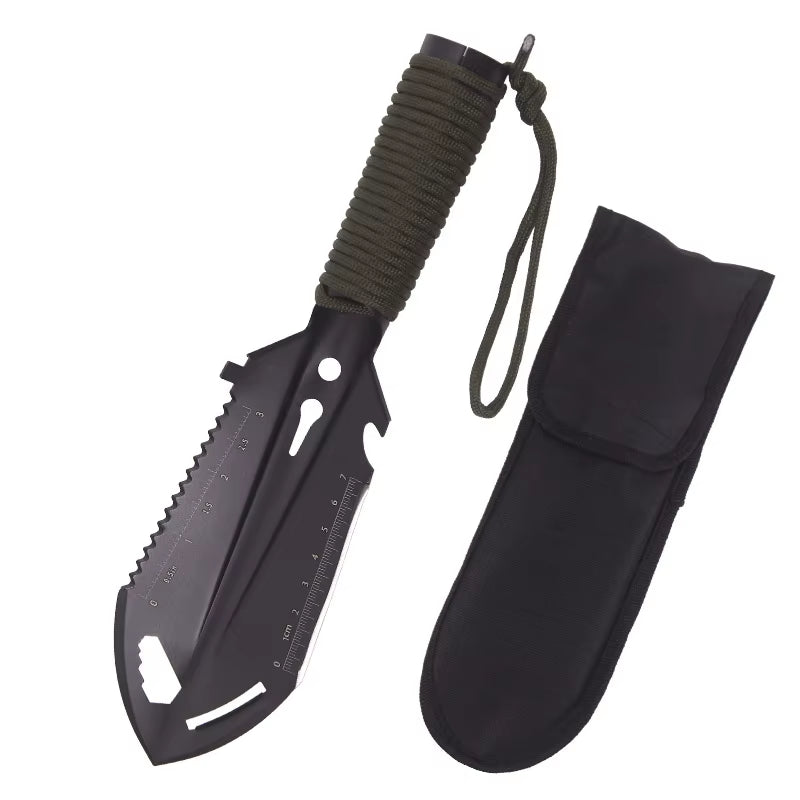 Camping Portable Engineer Shovel Hiking Trowel Field Survival Tools Backpacking Ultralight Small Multitool Ordnance Shovel
