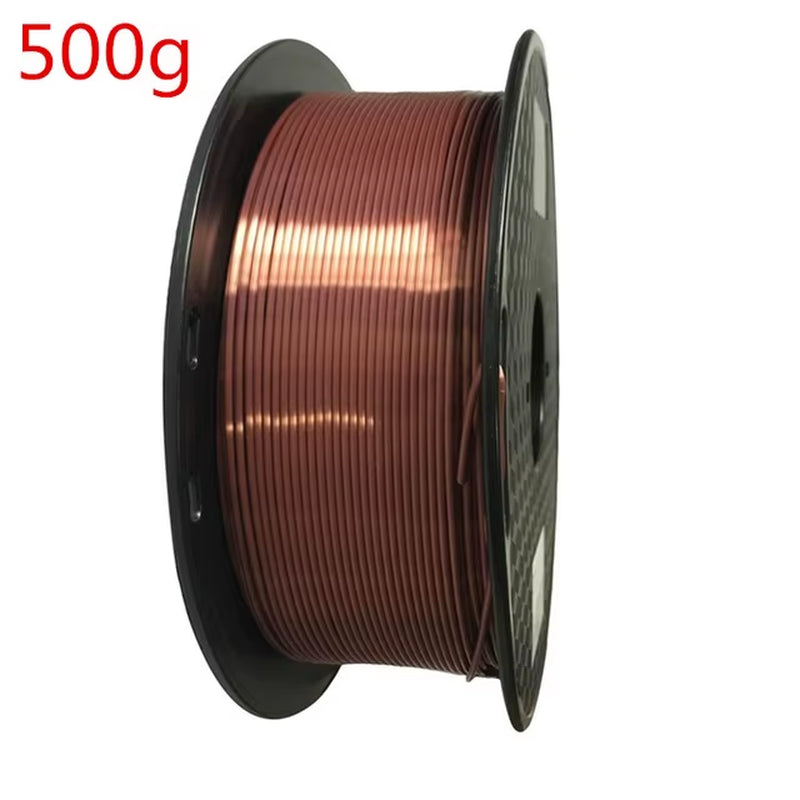 Silk PLA 3D Filament 1Kg 1.75Mm Spool Wire 3D Printer Material 3D Print Filament PLA Copper 3D Printing Filament Rose Gold