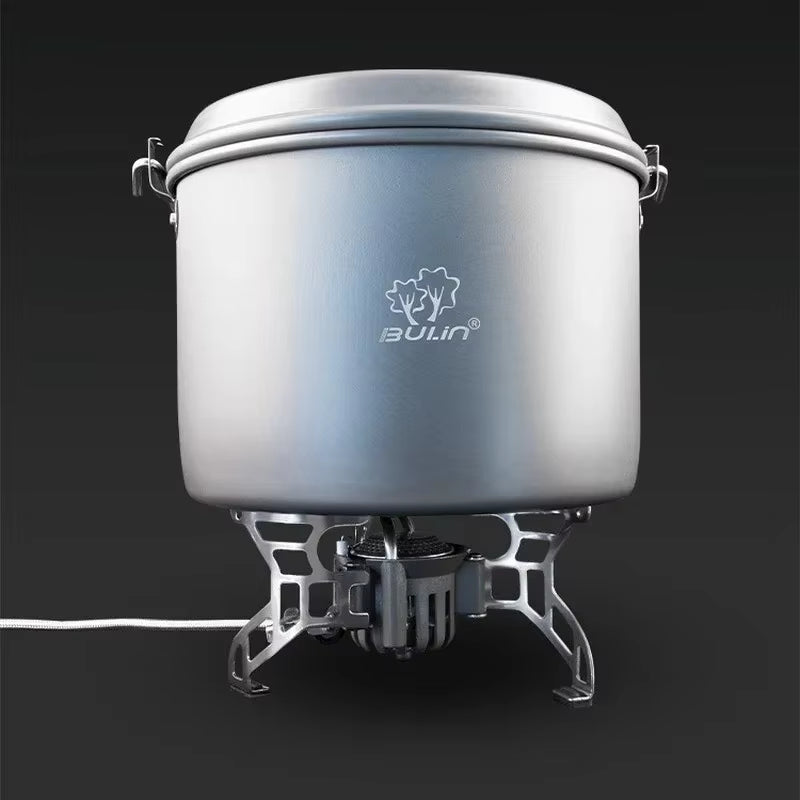 Bulin Stainless Steel Outdoor Foldable High Altitude Burnner Furnace Split Type Gas Stove for Camping Survival Hiking Picnic T4A