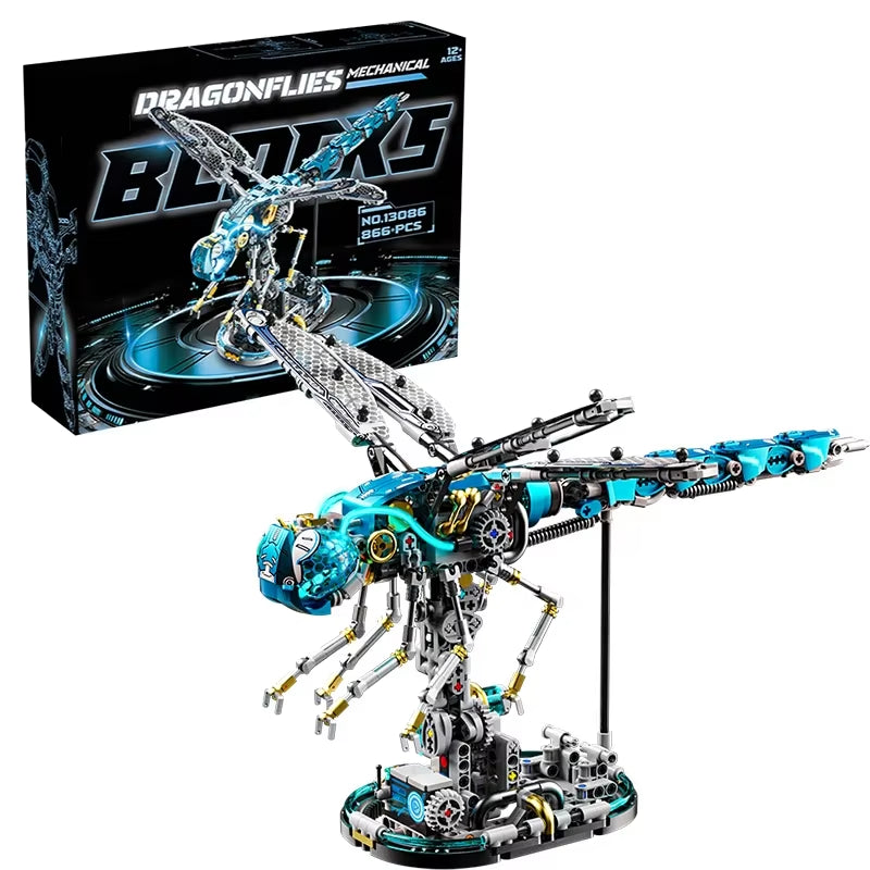 Machinery Marine Life and Insect World Building Block Model MOC Children Assemble Toys for Boys and Adults Birthday Gifts