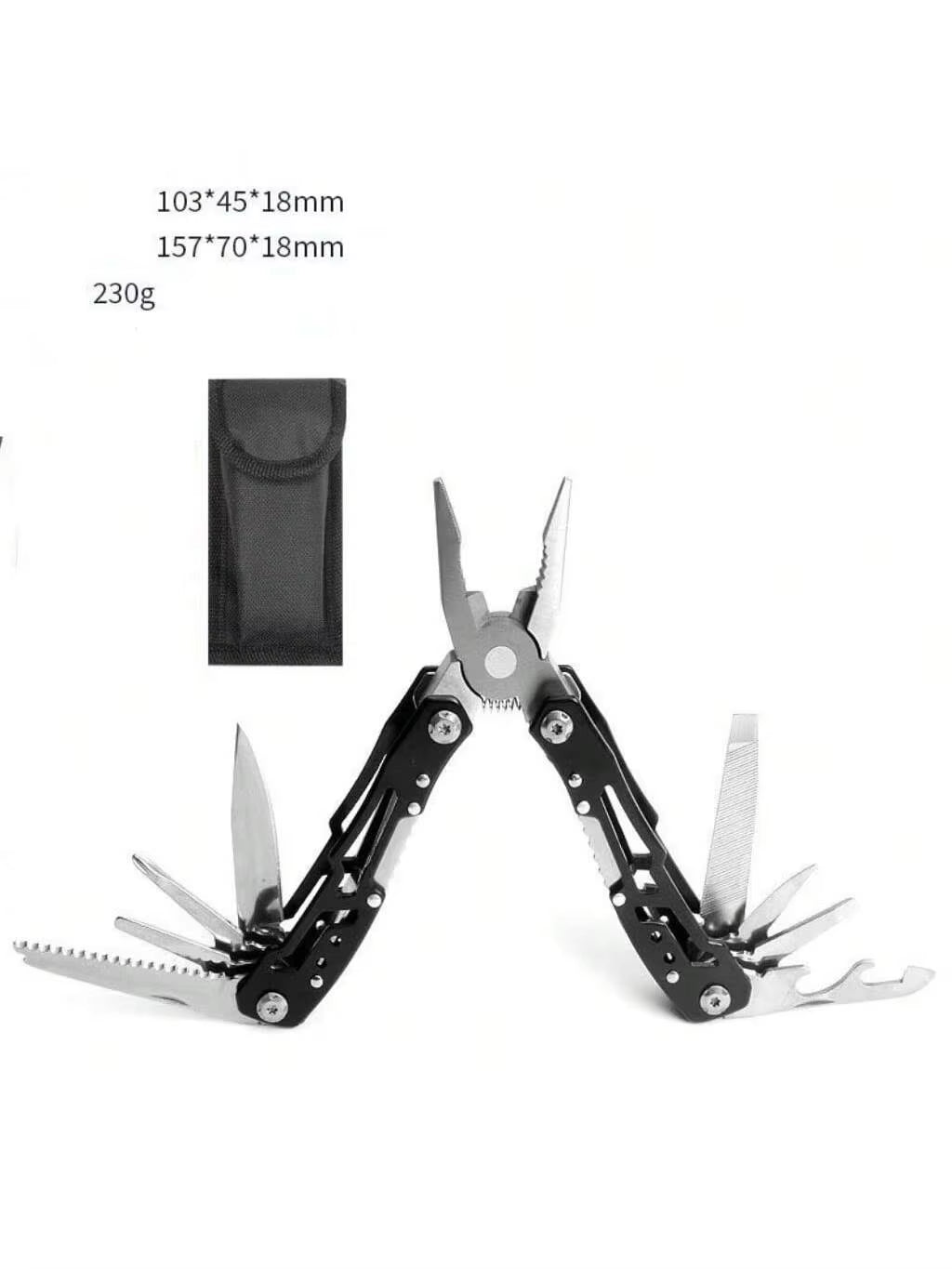 Multitool 24-In-1 Multitools Pliers with ​Professional Multi-Tool for Survival Camping and Hunting Gifts for Men Dad Hus Band