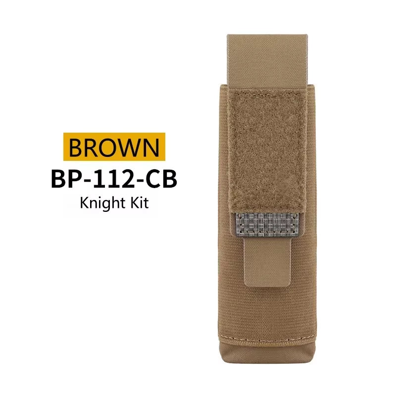 Outdoor Knight Toolkit Camping Hiking Molle System Miscellaneous Storage Vertical Bag