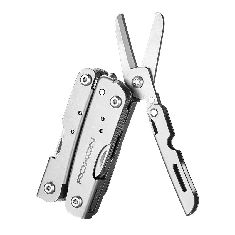 M2 14 in 1 Mini Multitool Small Lightweight with Folding Scissors Mini Storm