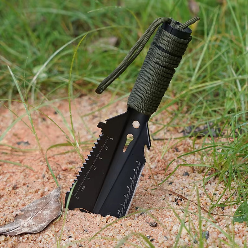 Camping Portable Engineer Shovel Hiking Trowel Field Survival Tools Backpacking Ultralight Small Multitool Ordnance Shovel