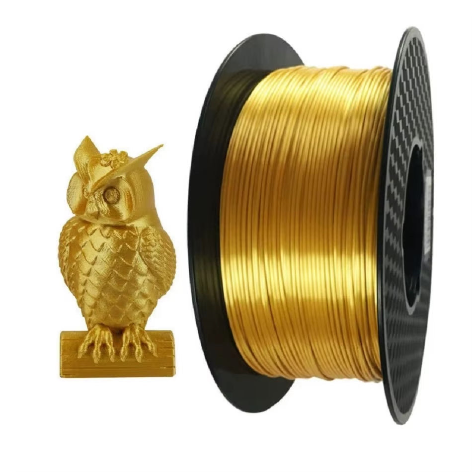 Silk PLA 3D Filament 1Kg 1.75Mm Spool Wire 3D Printer Material 3D Print Filament PLA Copper 3D Printing Filament Rose Gold