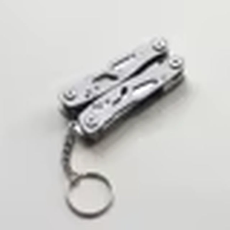 Multi-Functional Pliers Small Toolstainless Steel Folding Pliers Pocket Miniportableoutdoor Camping Pliers Multitool Keychain