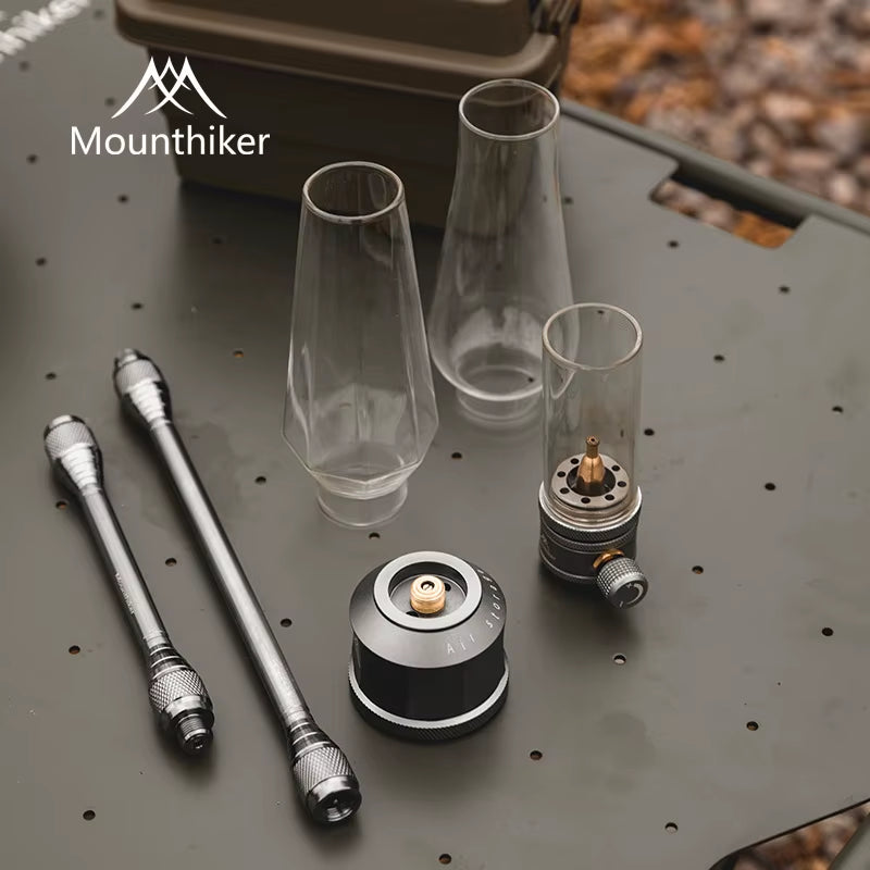 Outdoor Gas Light Set Mountainhiker Picnic Camping Retro Decorative Ambience Creative Desktop Bedside Gas Lamps and Accessories