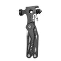 16-In-1 Multi-Function Hammer Portable Car Camping Survival Tool with Window Breaker Seatbelt Cutter for Outdoor